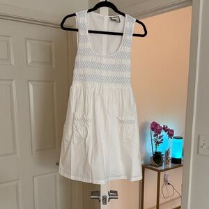 Tuckernuck White Embroidered Sundress